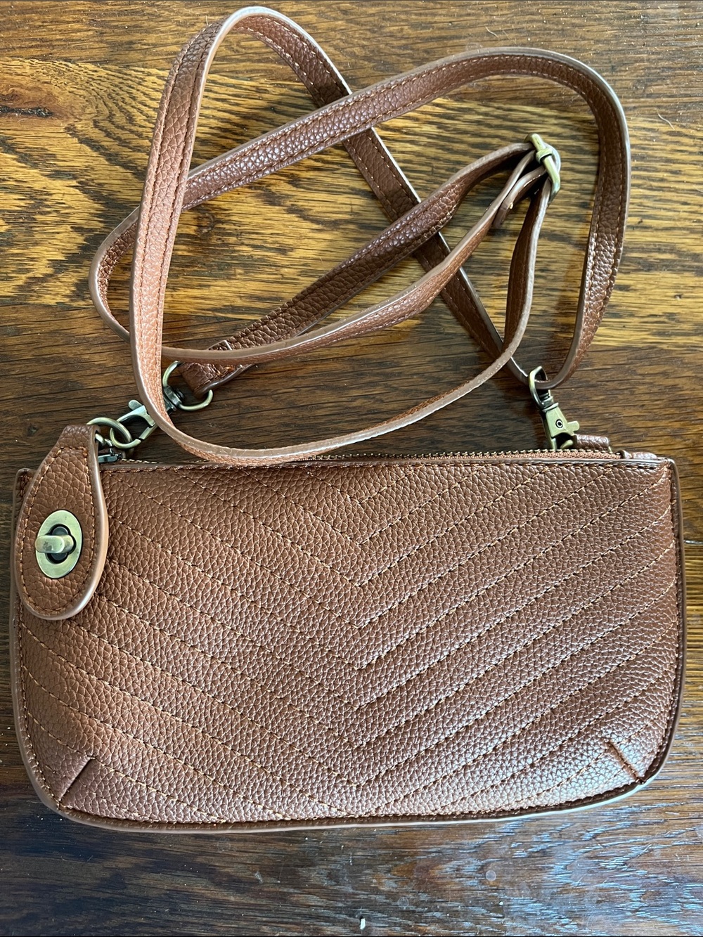 Classic Brown Crossbody Bag - Timeless Everyday Style Joy Susan